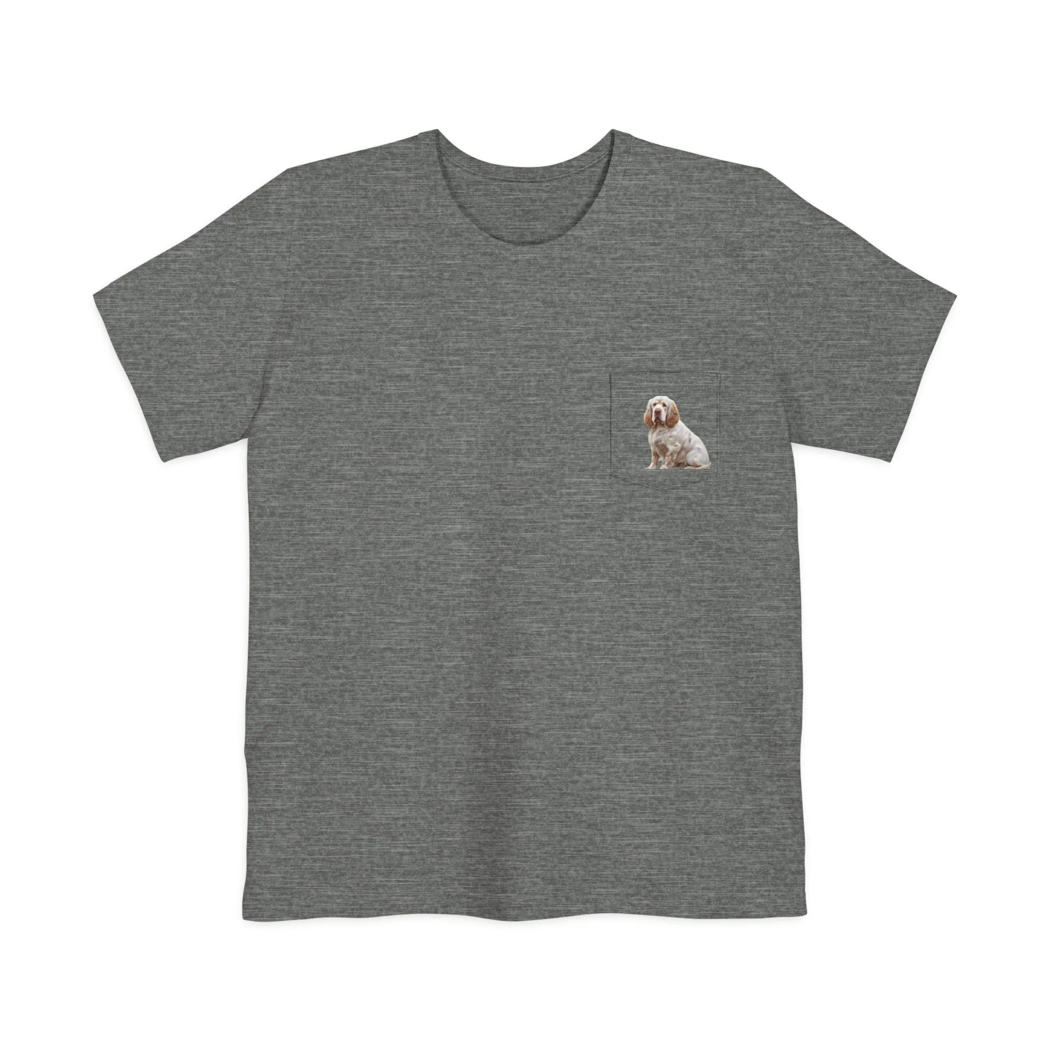 Clumber Spaniel - Unisex Pocket T-shirt