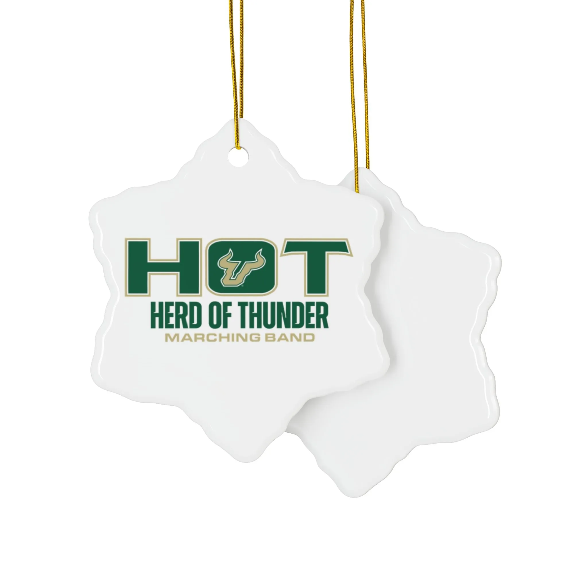 Decorative Ceramic Ornaments, Double-Sided (1pc, 3pcs, 5pcs, 10pcs)