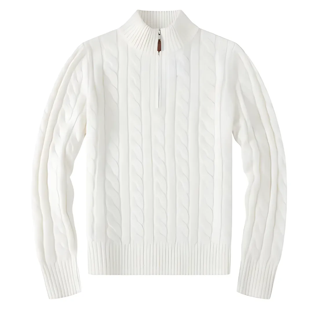 FENSTRIX | Classic Sweater with Zipper