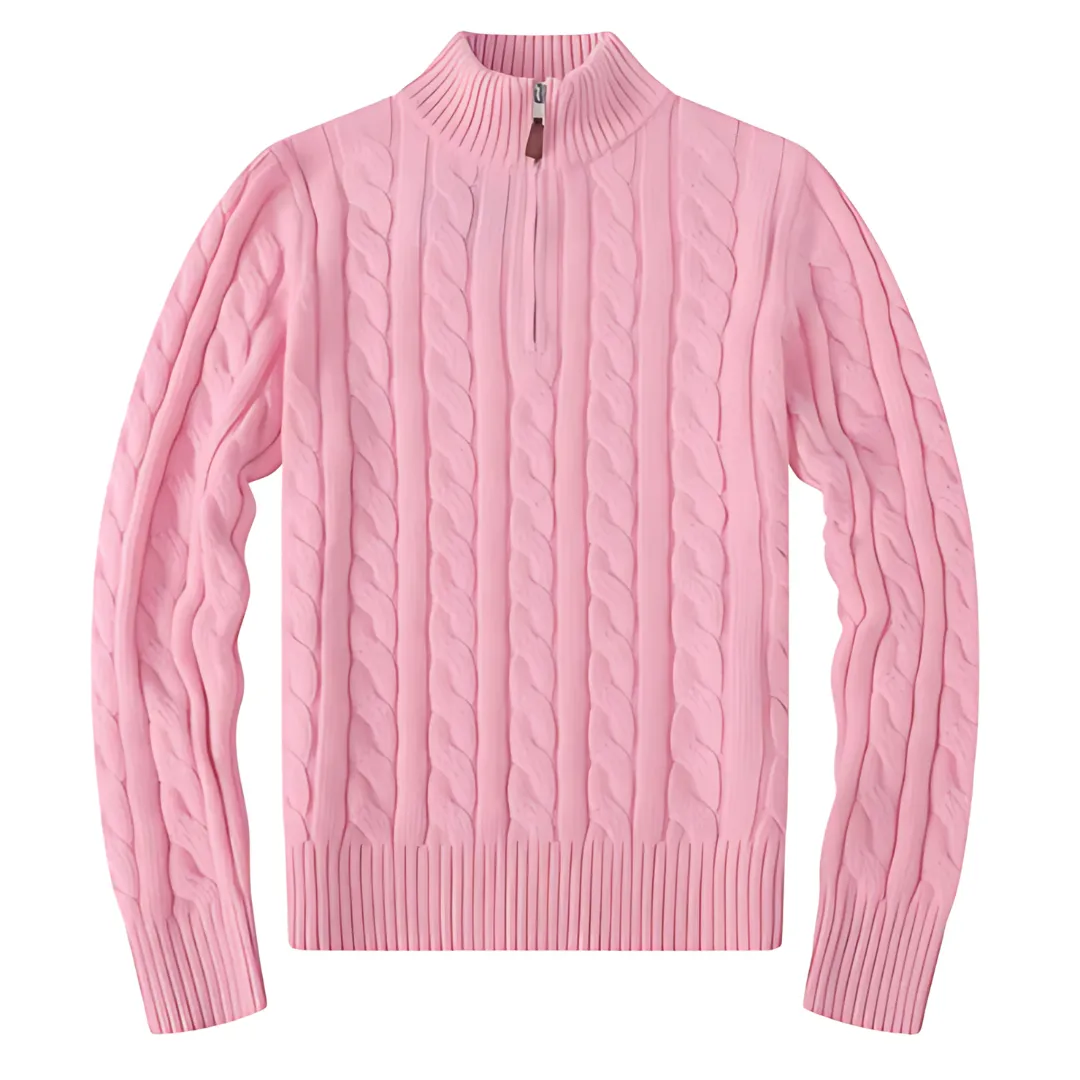 FENSTRIX | Classic Sweater with Zipper