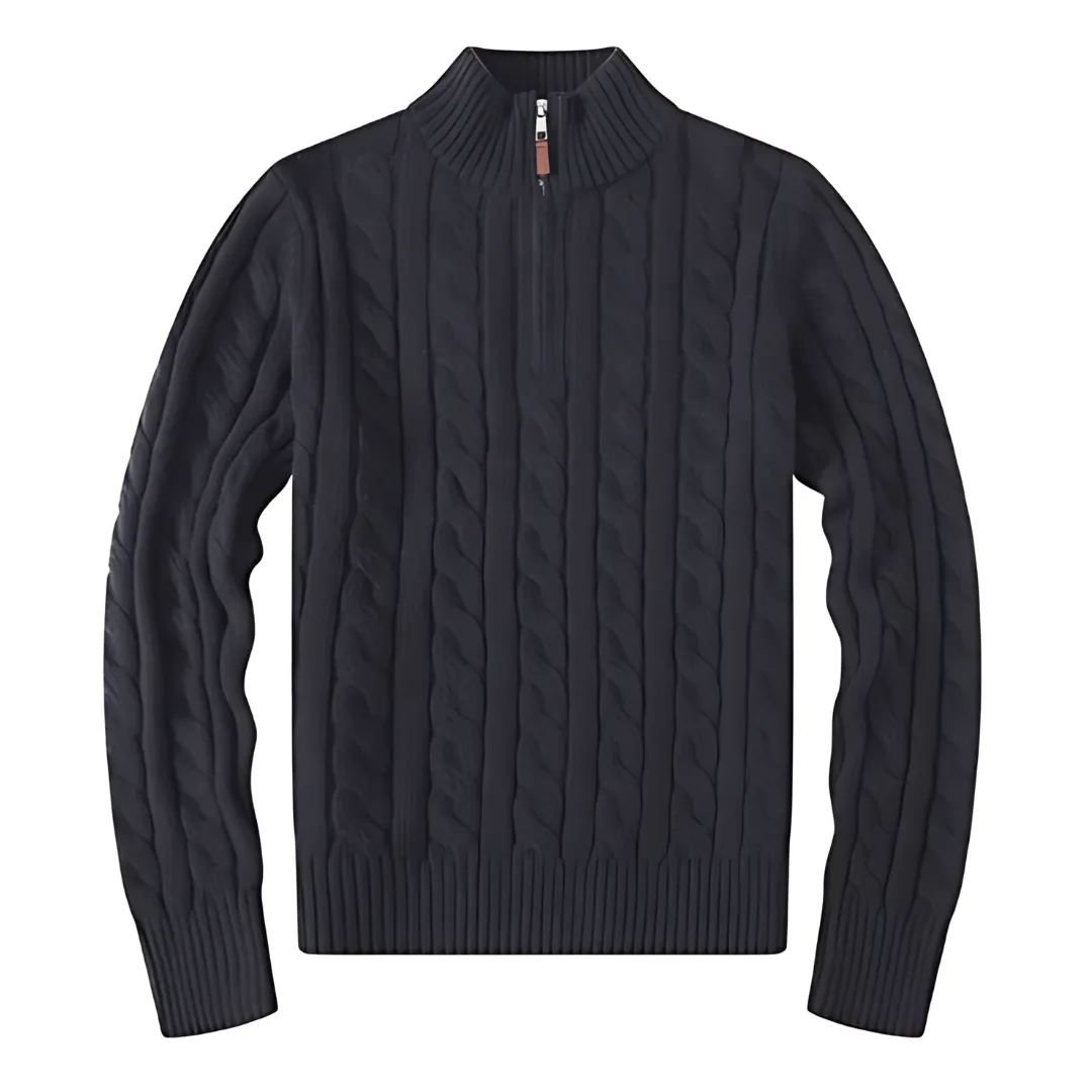 FENSTRIX | Classic Sweater with Zipper