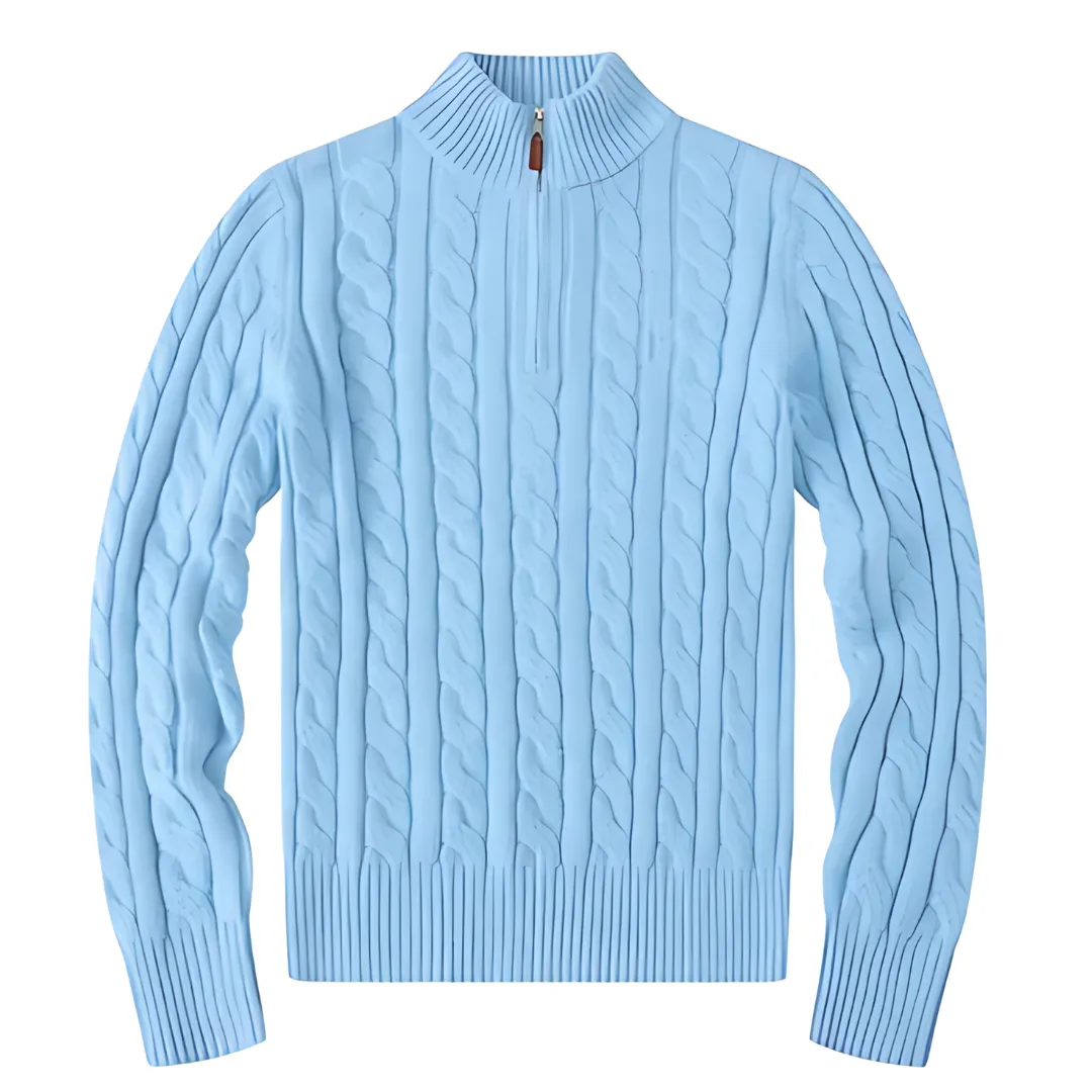 FENSTRIX | Classic Sweater with Zipper