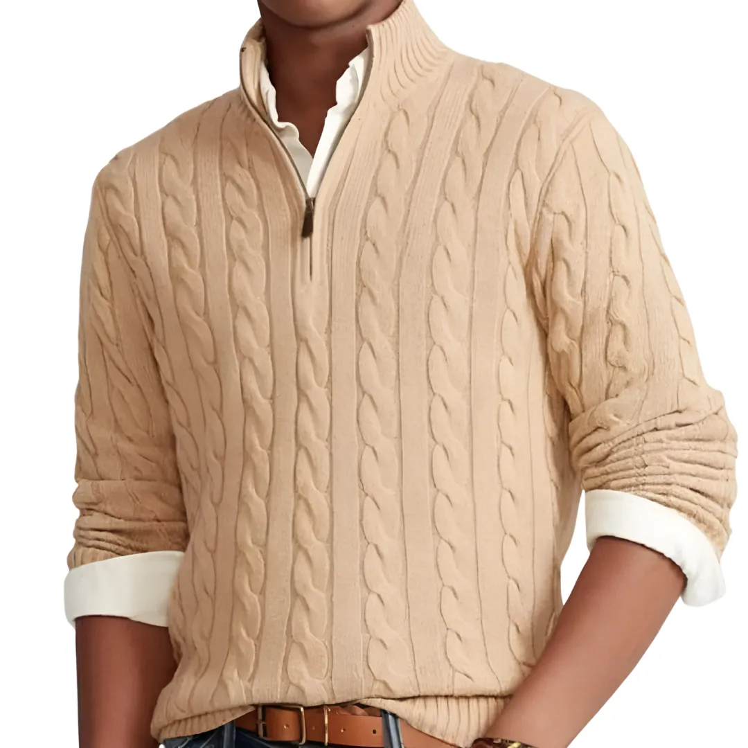 FENSTRIX | Classic Sweater with Zipper