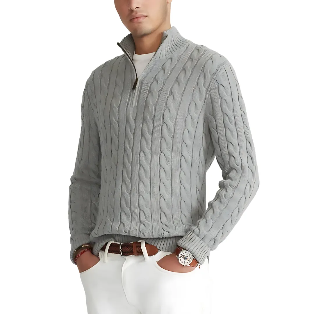 FENSTRIX | Classic Sweater with Zipper