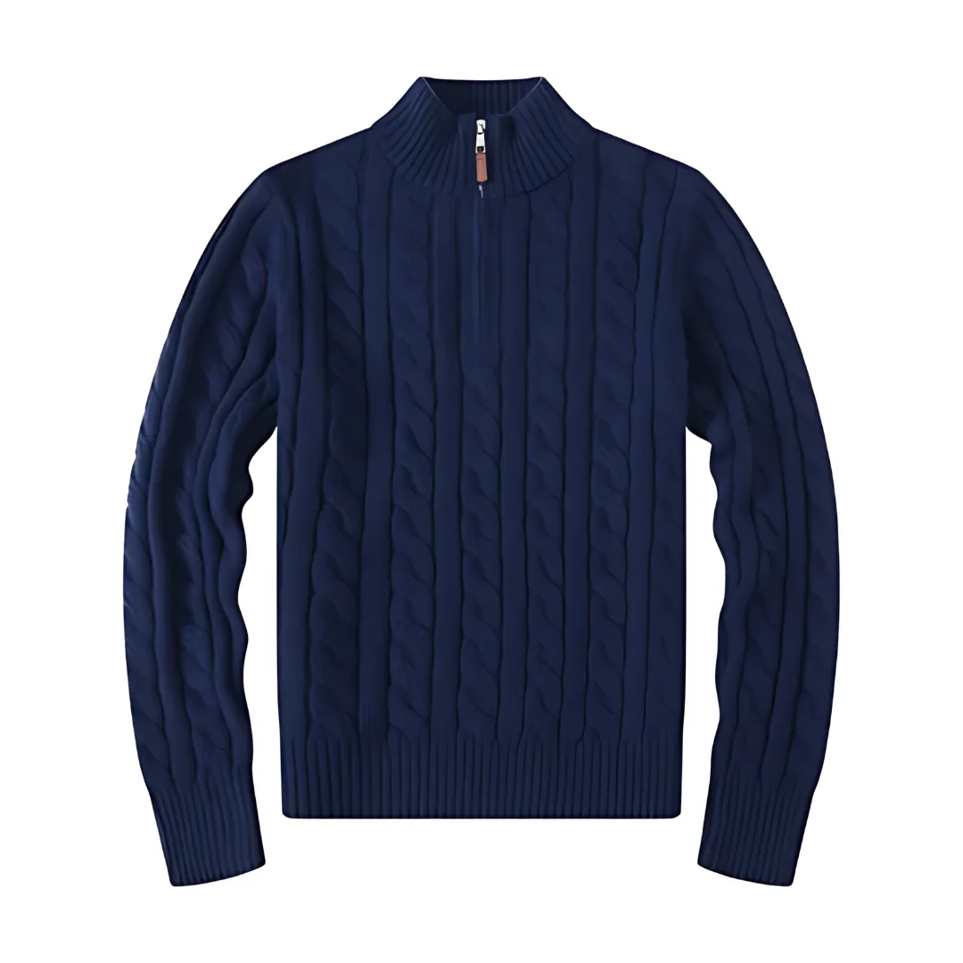 FENSTRIX | Classic Sweater with Zipper