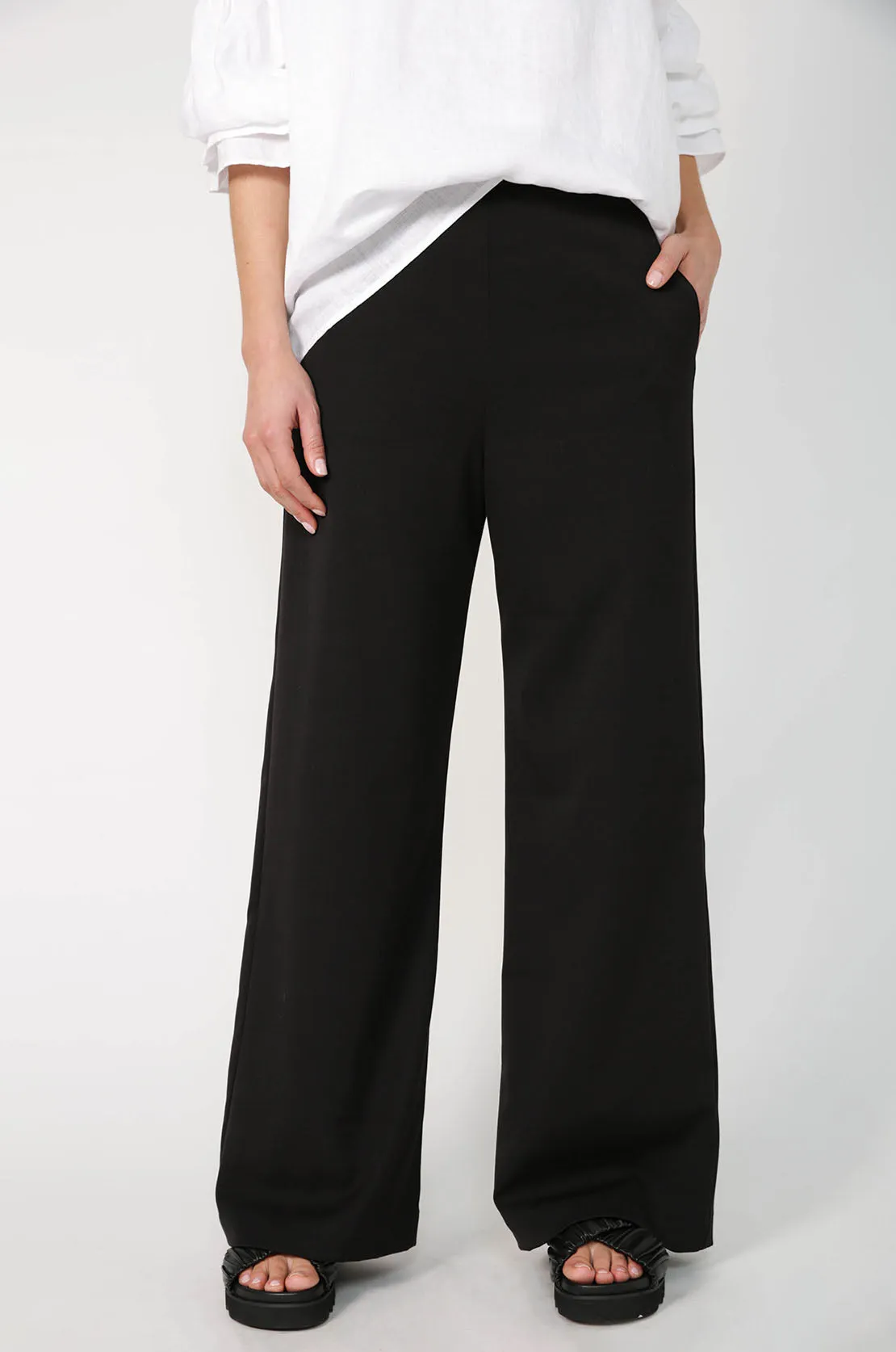 glowed pant / black