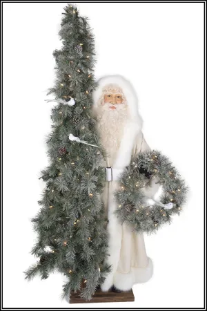 Ivory Frost Santa