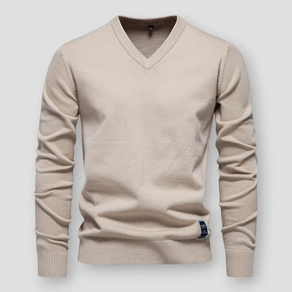 JARWIN | Classic Knitted Autumn Sweater for Men
