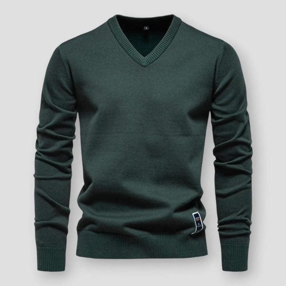 JARWIN | Classic Knitted Autumn Sweater for Men