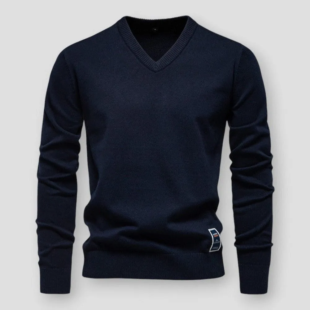 JARWIN | Classic Knitted Autumn Sweater for Men