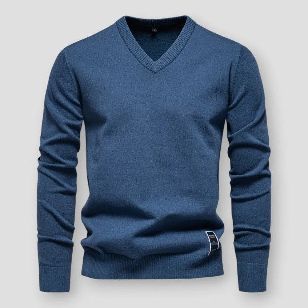 JARWIN | Classic Knitted Autumn Sweater for Men