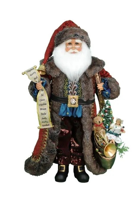 Lt. Jewel Tone Manor Santa