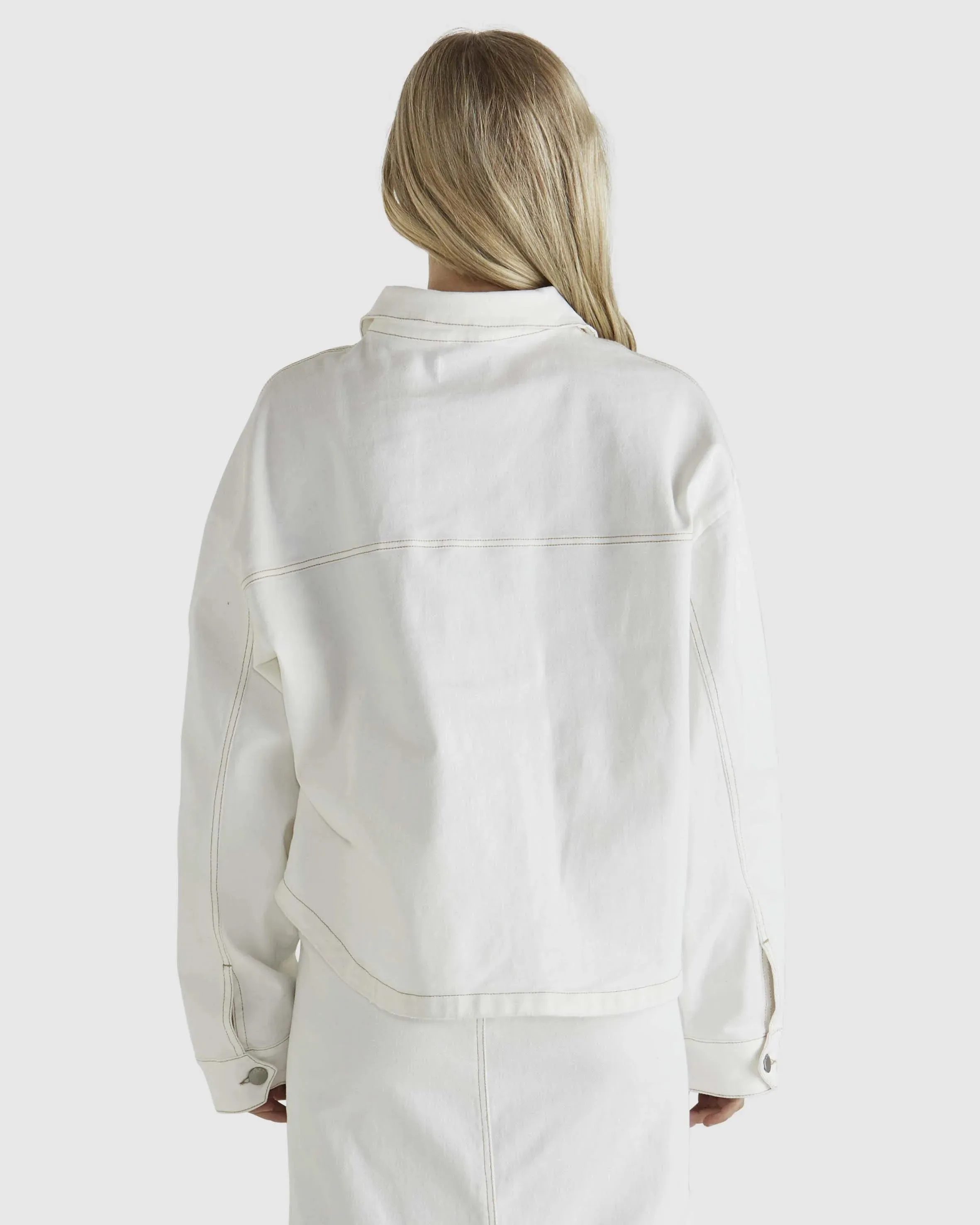 Marza Jacket - Bone White