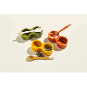 Mud Pie Salt Cellar Set