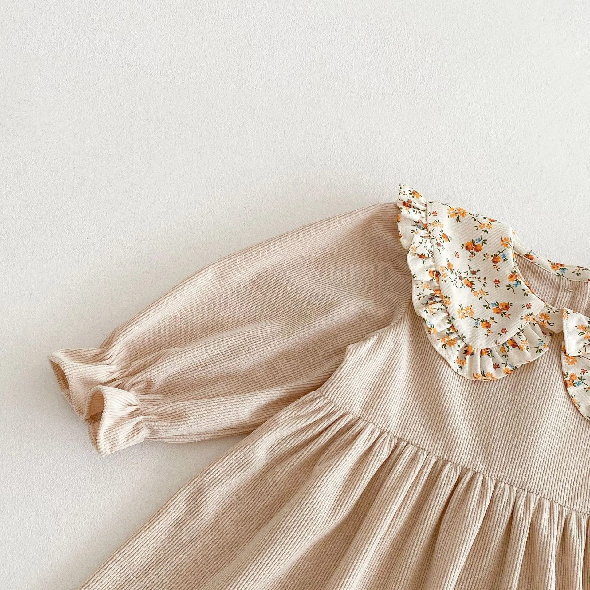 Sunny Bloom Peter Pan Collar Dress