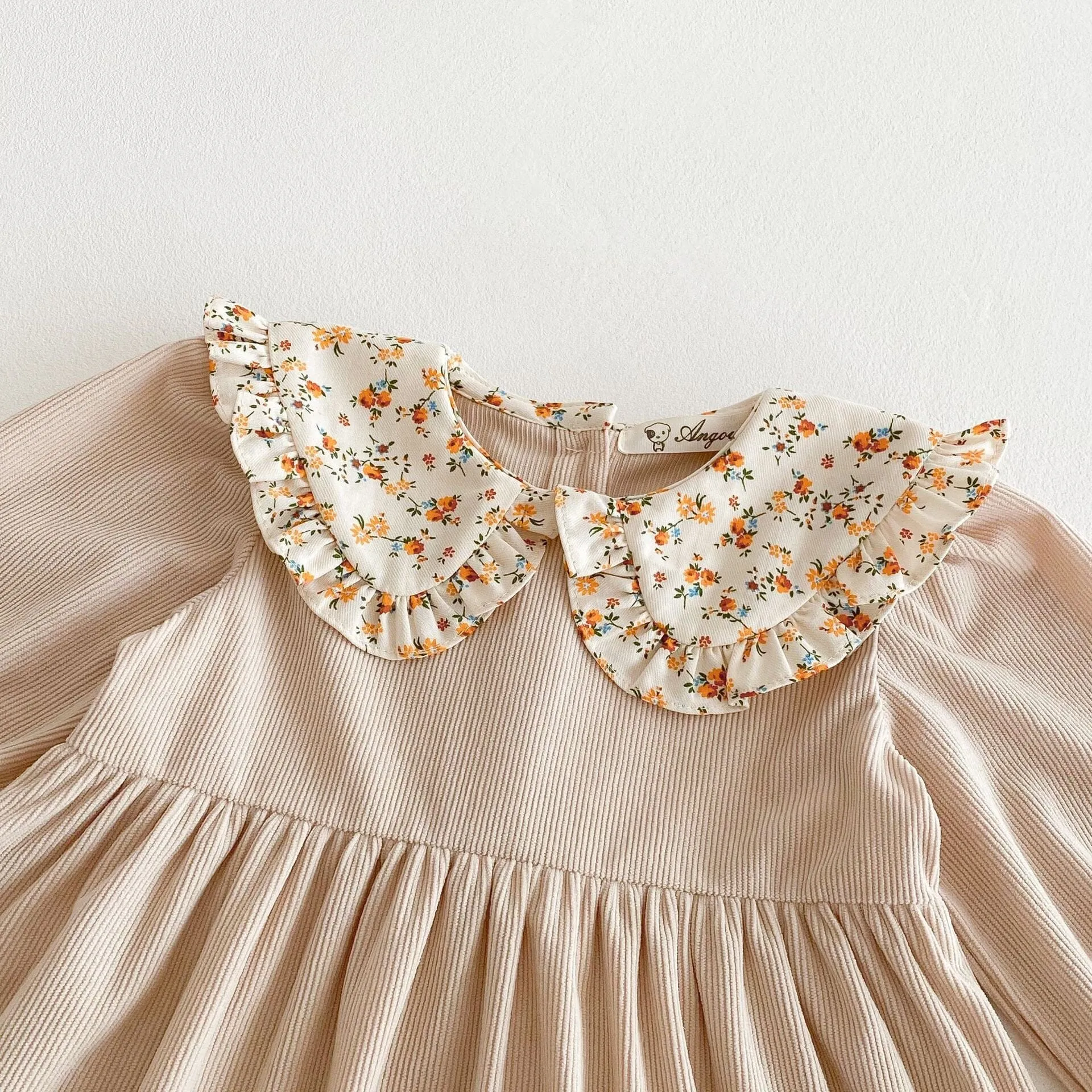 Sunny Bloom Peter Pan Collar Dress