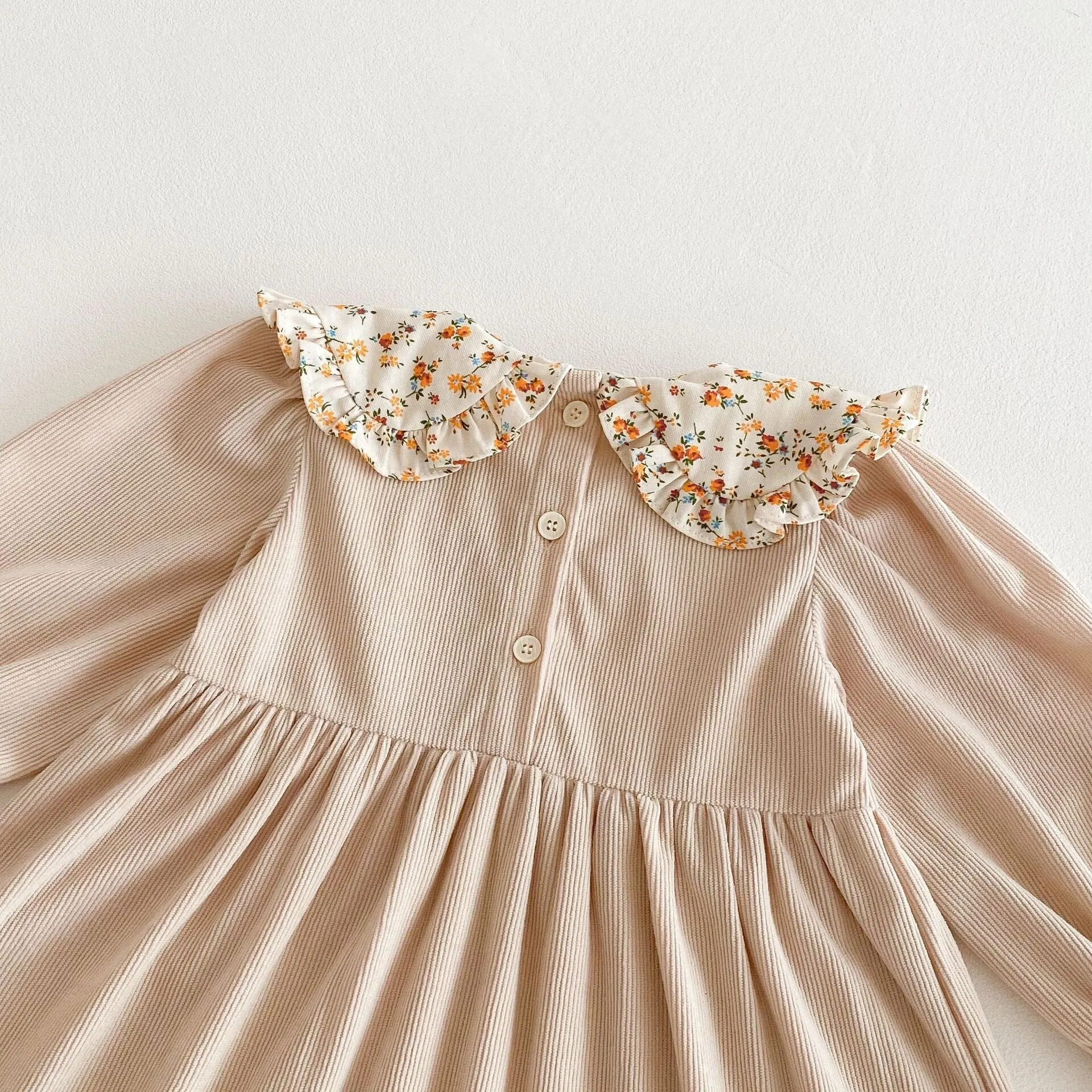 Sunny Bloom Peter Pan Collar Dress