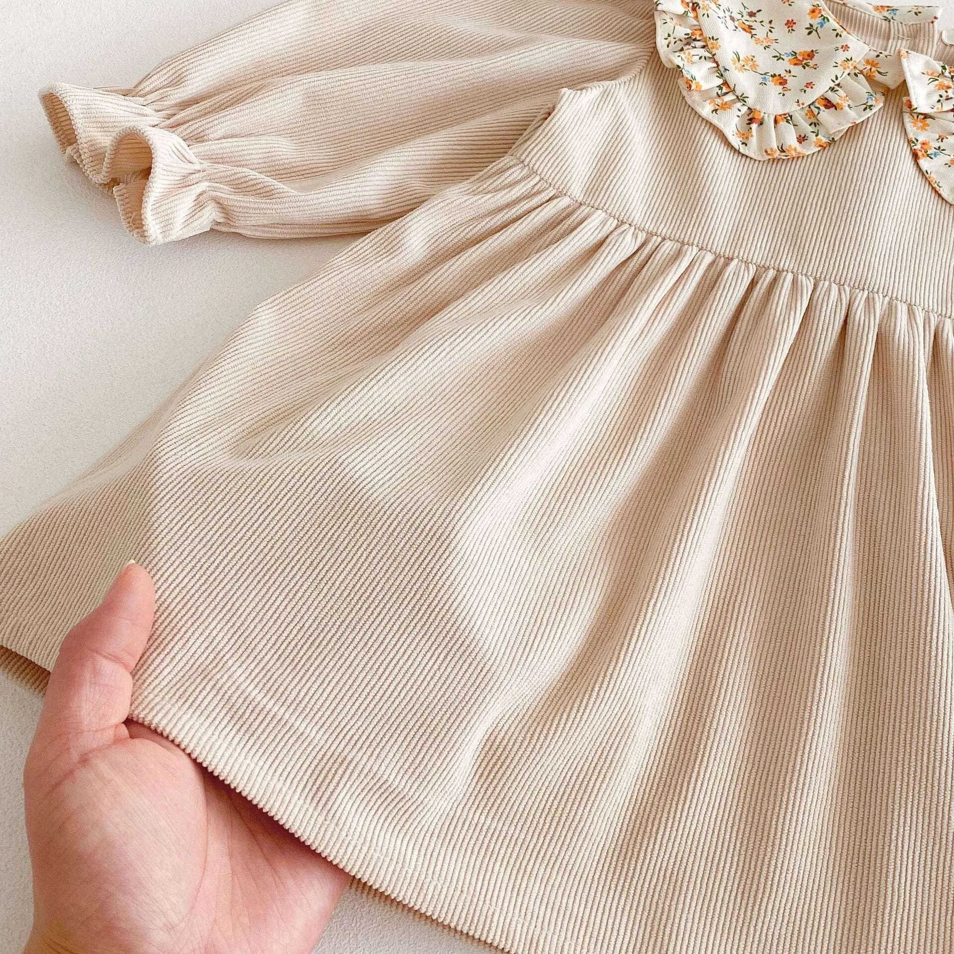 Sunny Bloom Peter Pan Collar Dress