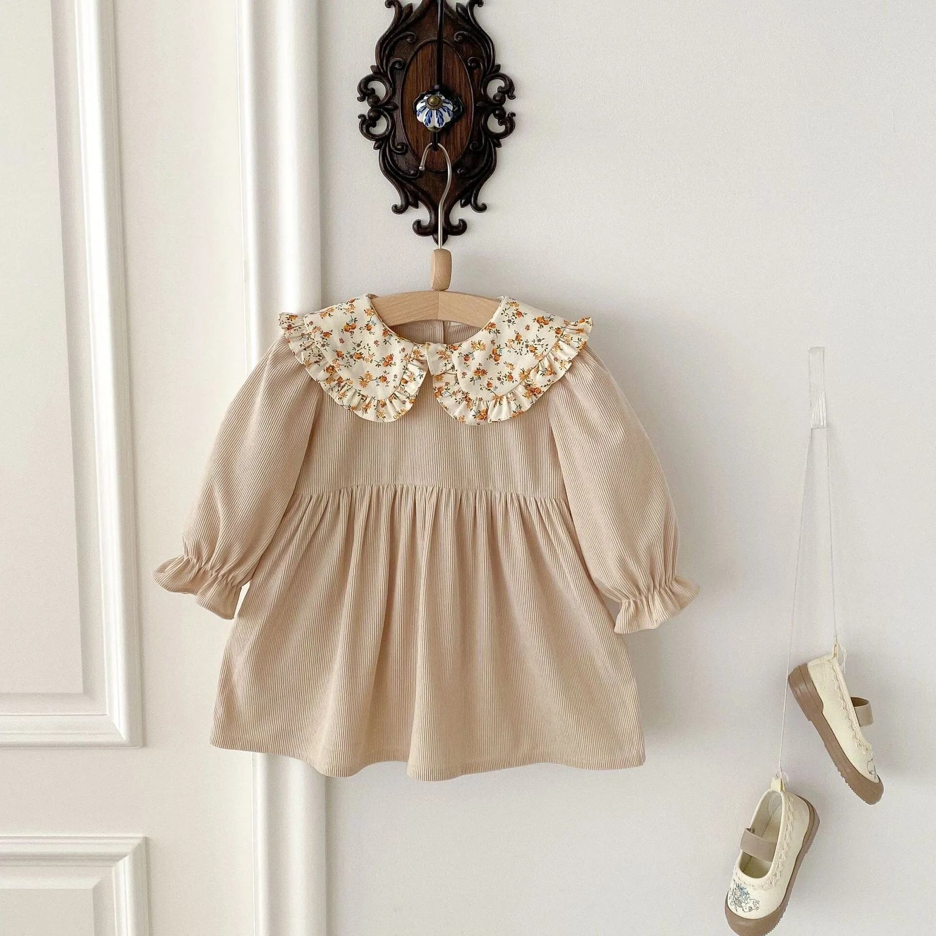 Sunny Bloom Peter Pan Collar Dress